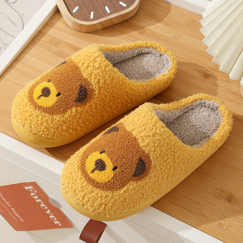 Cartoon Cotton Shoes With Thick Soles And Soft Soles