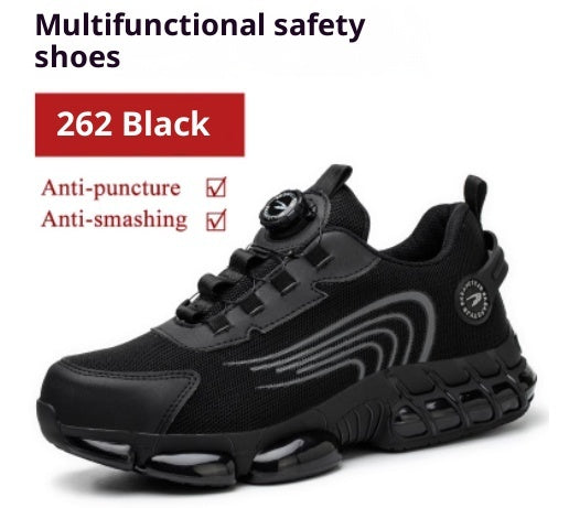 Men's Fashion Lazybones Lace-free Protective Shoes