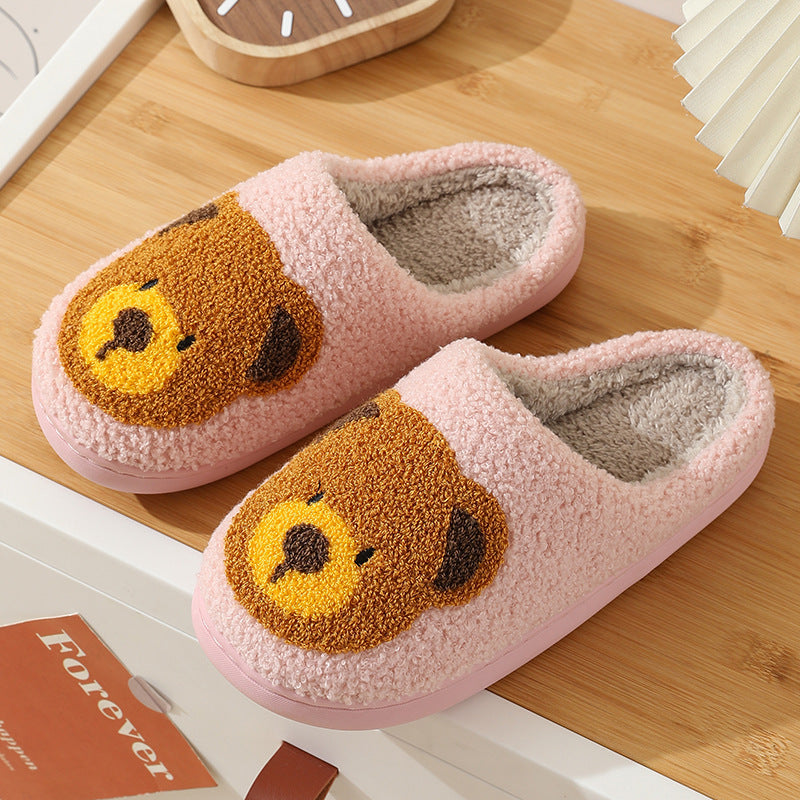 Cartoon Cotton Shoes With Thick Soles And Soft Soles